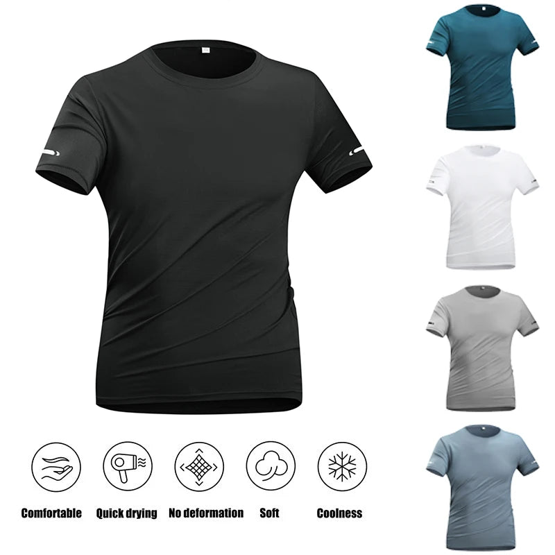 Camiseta técnica de manga corta de secado rápido – foto 1