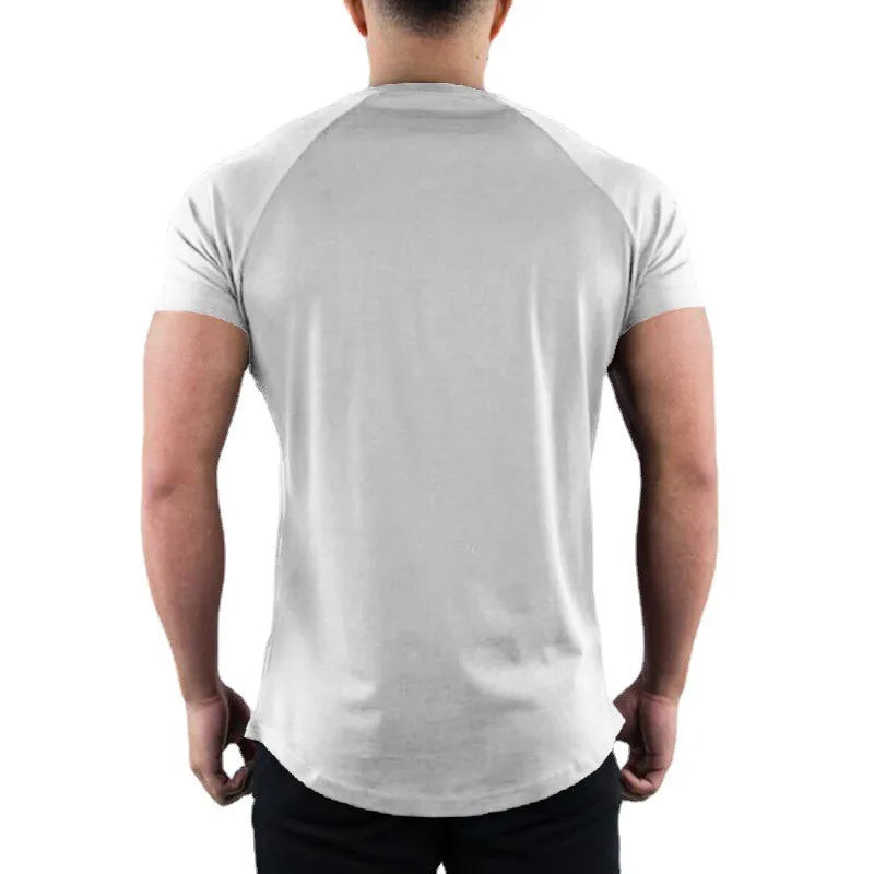 Camiseta lisa de manga corta, burdeos – foto 4