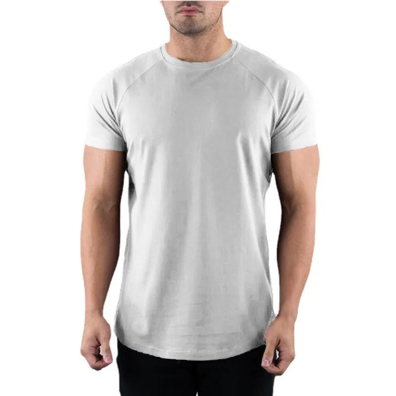 Camiseta lisa de manga corta, burdeos – foto 3