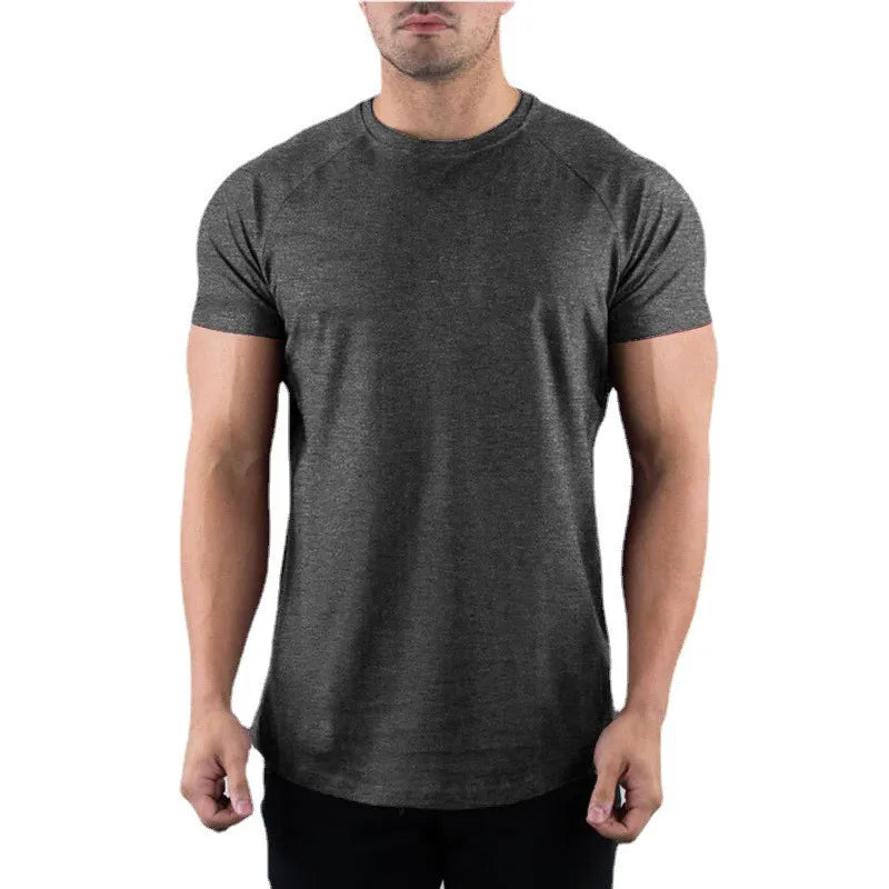 Camiseta lisa de manga corta, burdeos – foto 6