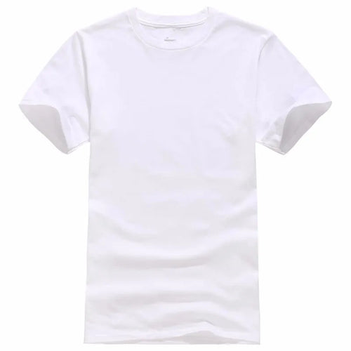 Camiseta básica de algodón, azul marino – foto 2