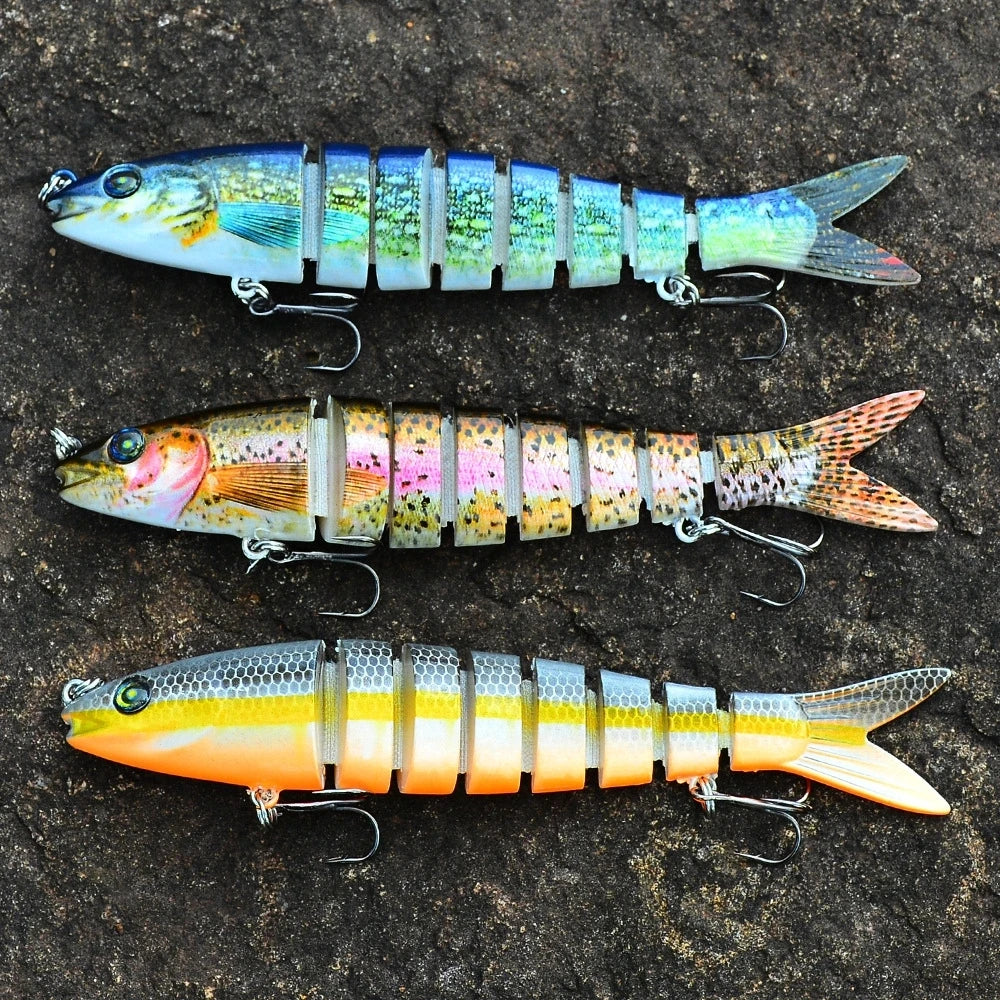 Swimbait articulado 13,5 cm 19 g – foto 2