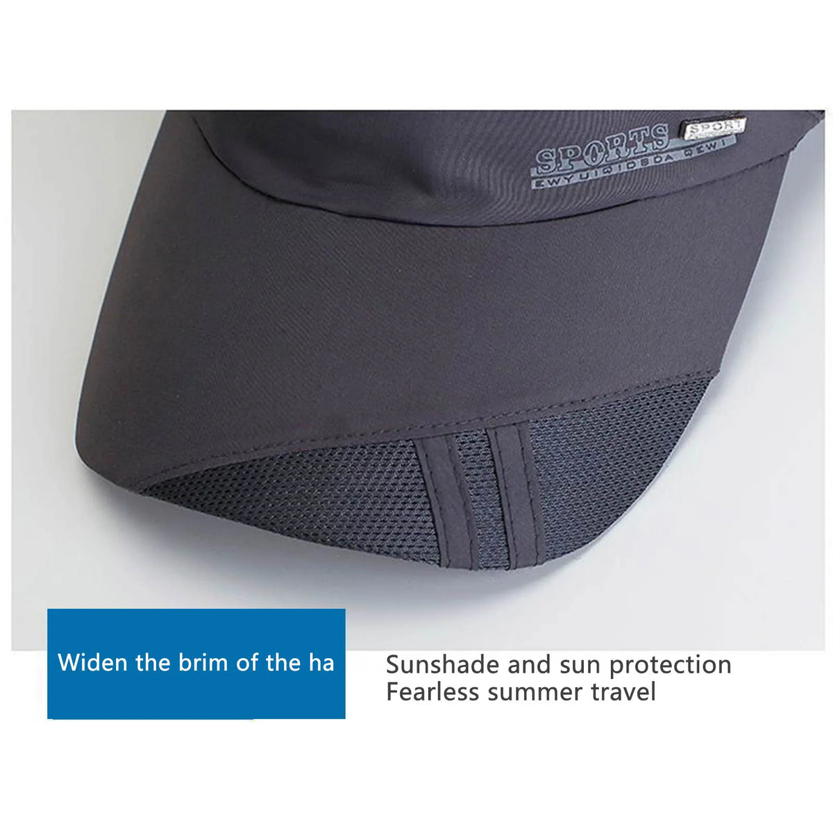Gorra de malla transpirable de secado rápido – foto 3