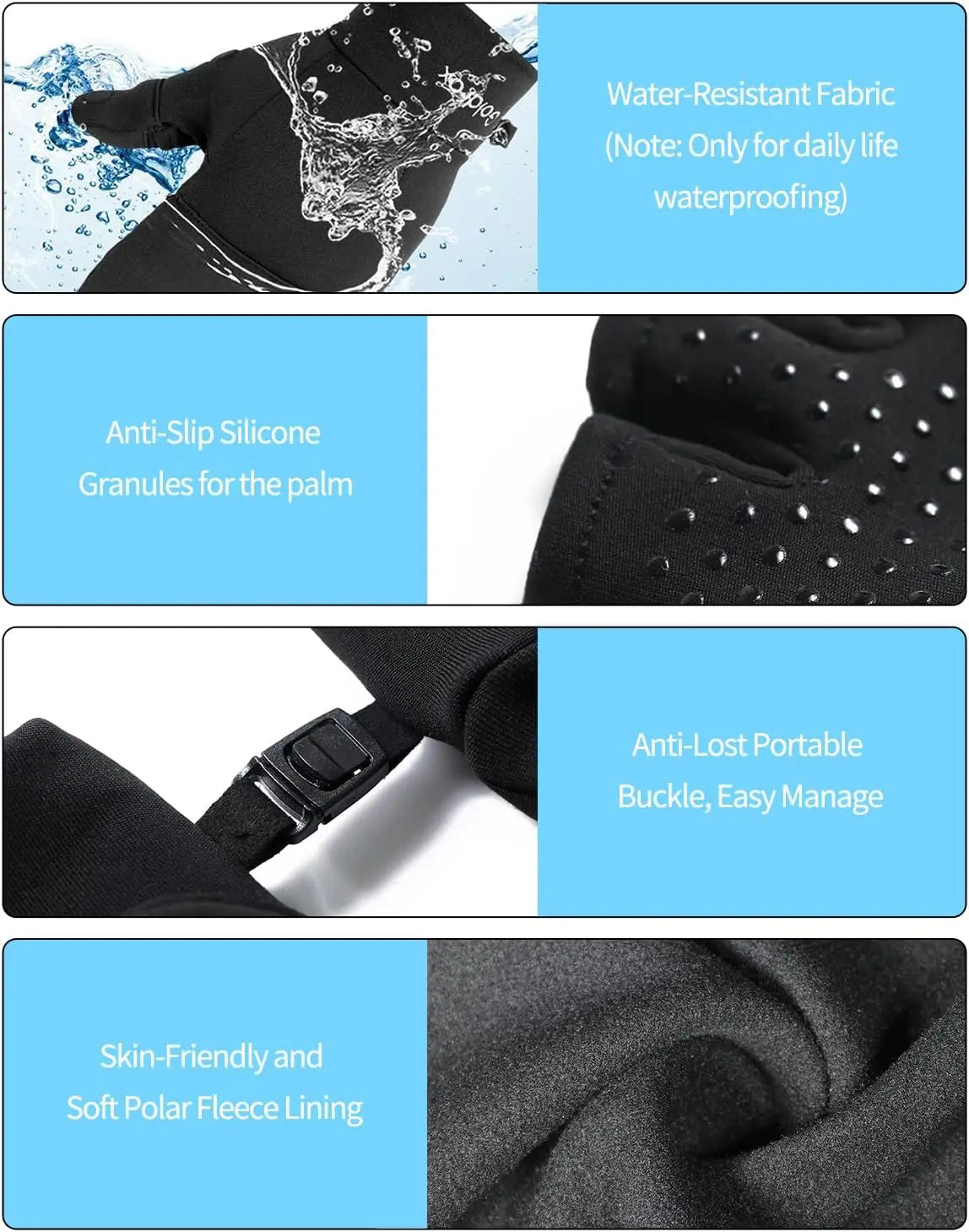 Guantes manopla convertibles sin dedos – foto 3