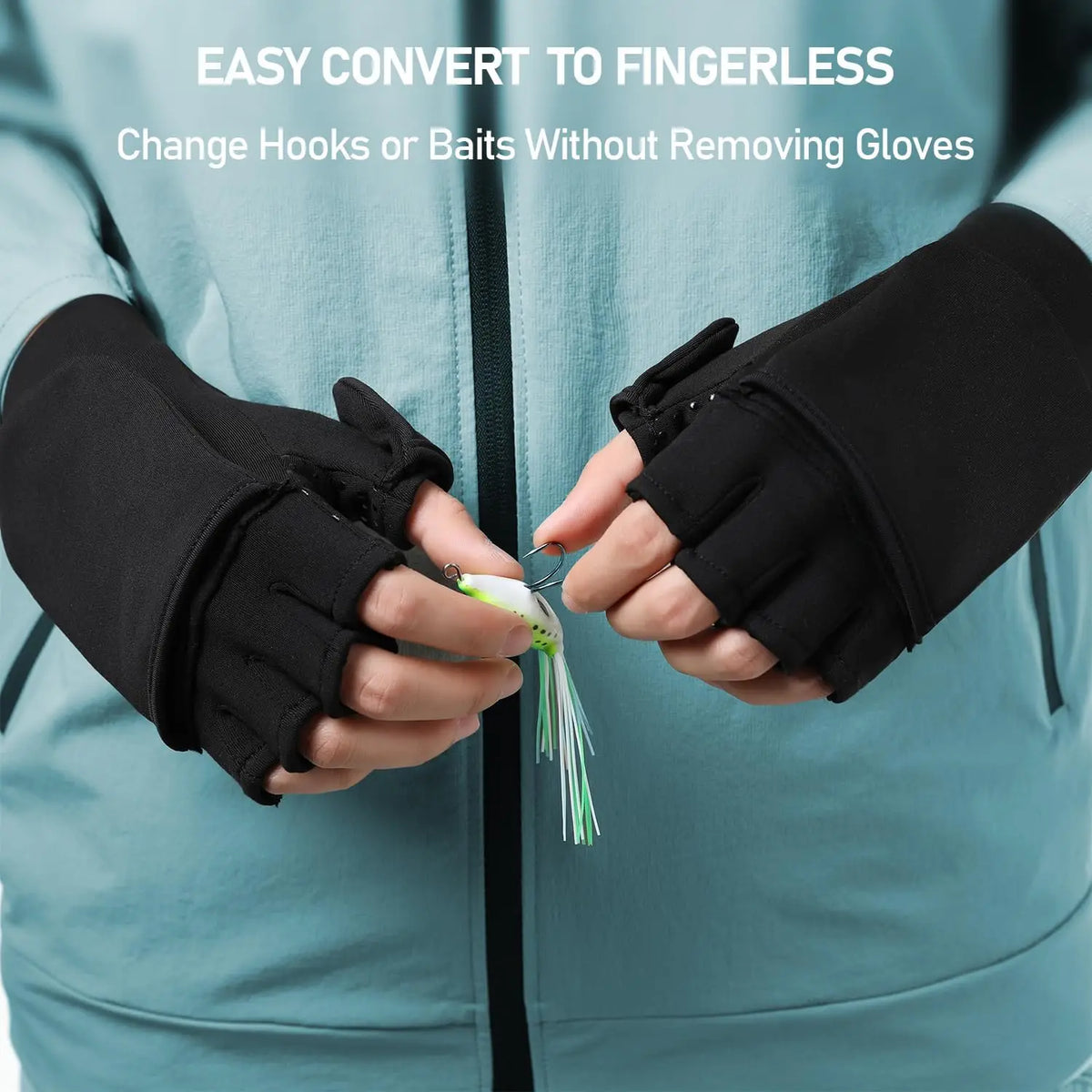 Guantes manopla convertibles sin dedos – foto 5